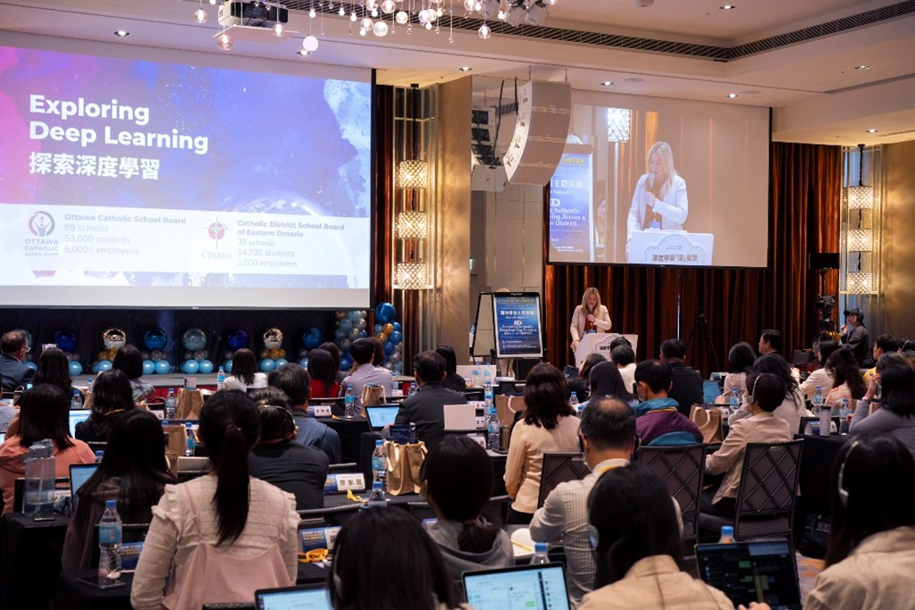 7加拿大教育局長Shelley 分享在學校與學區中推動真實深度學習之經驗